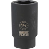 DeWalt DWMT75136OSP Mechanics 3/4" Drive Deep Impact Socket 1-3/8" SAE
