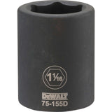 DeWalt DWMT75155OSP Mechanics 3/4" Drive Impact Socket 1-1/16 SAE