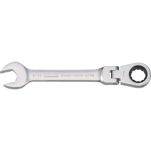 DeWalt DWMT75213OSP Mechanics Flat Head Ratcheting Combination Wrench 9/16"