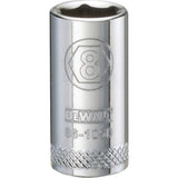 DeWalt DWMT86105OSP Mechanics 6 Point 1/4" Drive Socket 8 MM
