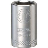 DeWalt DWMT86107OSP Mechanics 6 Point 1/4" Drive Socket 10 MM