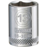 DeWalt DWMT86308OSP Mechanics 6 Point 3/8" Drive Socket 13 MM