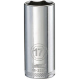DeWalt DWMT86328OSP Mechanics 6 Point 3/8" Drive Deep Socket 17 MM