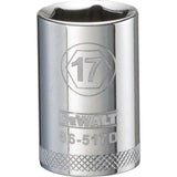 DeWalt DWMT86517OSP Mechanics 6 Point 1/2" Drive Socket 17 MM