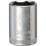 DeWalt DWMT86519OSP Mechanics 6 Point 1/2" Drive Socket 19 MM
