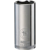 DeWalt DWMT94961OSP Mechanics 6 Point 3/8" Drive Deep Socket 19 MM