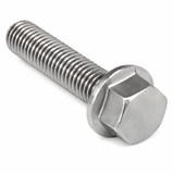 1/4"-20 x 1 3/4" Stainless Steel Hex Serrated Flange Bolt WITH NUTS