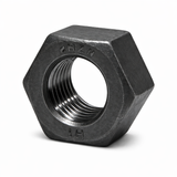 (1900) 3/8"-16 Plain Grade 5 Finished Hex Nuts Unplated Plain / Black Bulk Box