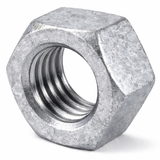 (1900) 3/8"-16 Plain Grade 5 Finished Hex Nuts Unplated Plain / Black Bulk Box