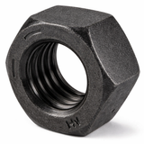 (1900) 3/8"-16 Plain Grade 5 Finished Hex Nuts Unplated Plain / Black Bulk Box
