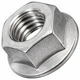 7/16"-14 Hex Jam Nylon Insert Lock nut Nylock Stainless Steel Half Height