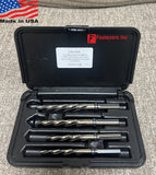 Norseman Hi-Tungsten Car Reamer Bit Set 4pc 5/16 to 1/2" Fast Spiral SMCR4FS USA