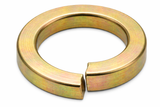 7/16" Regular Standard Split Lock Washers PlaIn FInish / Black