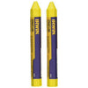 IRWIN, 666062, Lumber Crayon, 7.3 in; 2.5 in; Non-toxic, Waterproof, Yellow, 2-Pack