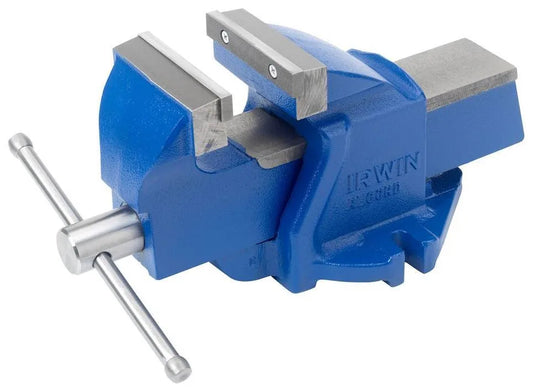 IRWIN, 4ZR, Mechanics Vise, 4.5 in Throat Depth; 4-1/4 in Clamping Capacity; Unbreakable Nut
