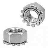 7/16"-14 Hex Jam Nylon Insert Lock nut Nylock Stainless Steel Half Height