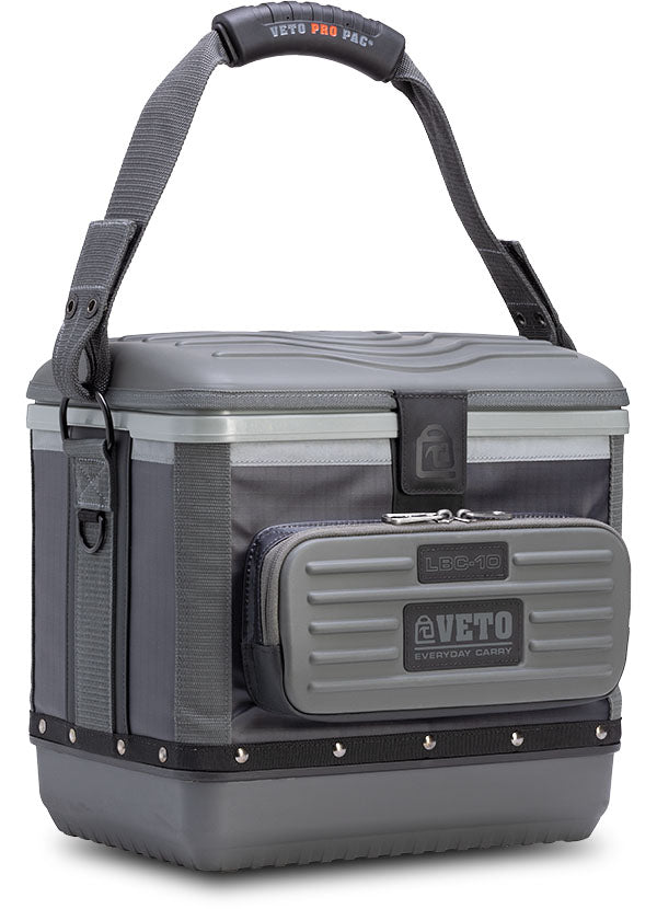 Veto Pro Pac LBC 10 CARBON - Lunch Cooler, Waterproof TPR rubber base