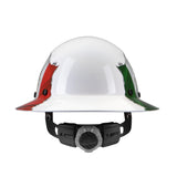 Lift Safety HDF-25MF DAX Mexican Flag Full Brim Hard Hat