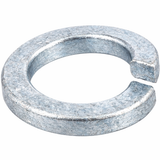 7/16" Regular Standard Split Lock Washers PlaIn FInish / Black