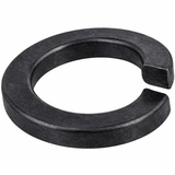 7/16" Regular Standard Split Lock Washers PlaIn FInish / Black