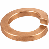 7/16" Regular Standard Split Lock Washers PlaIn FInish / Black