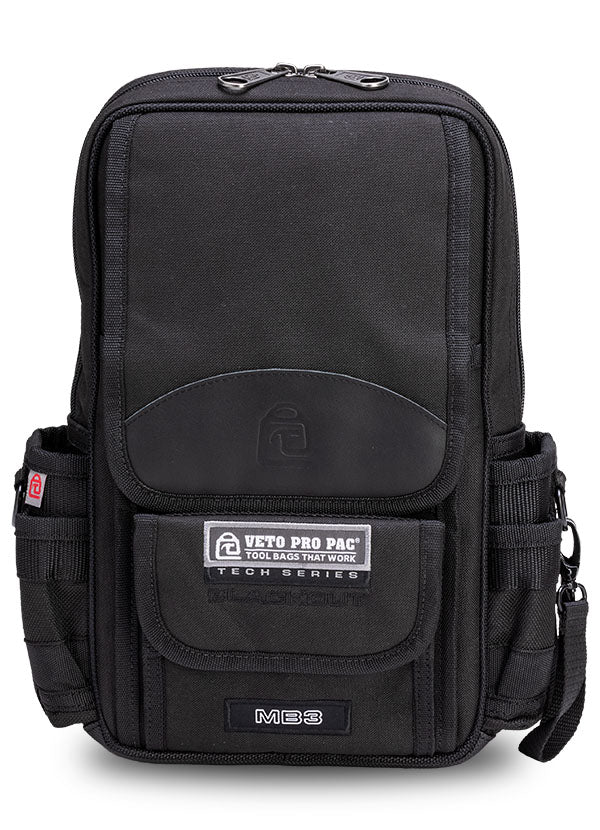Veto Pro Pac MB3 BLACKOUT - Large Meter Bag, All-black Blackout finish