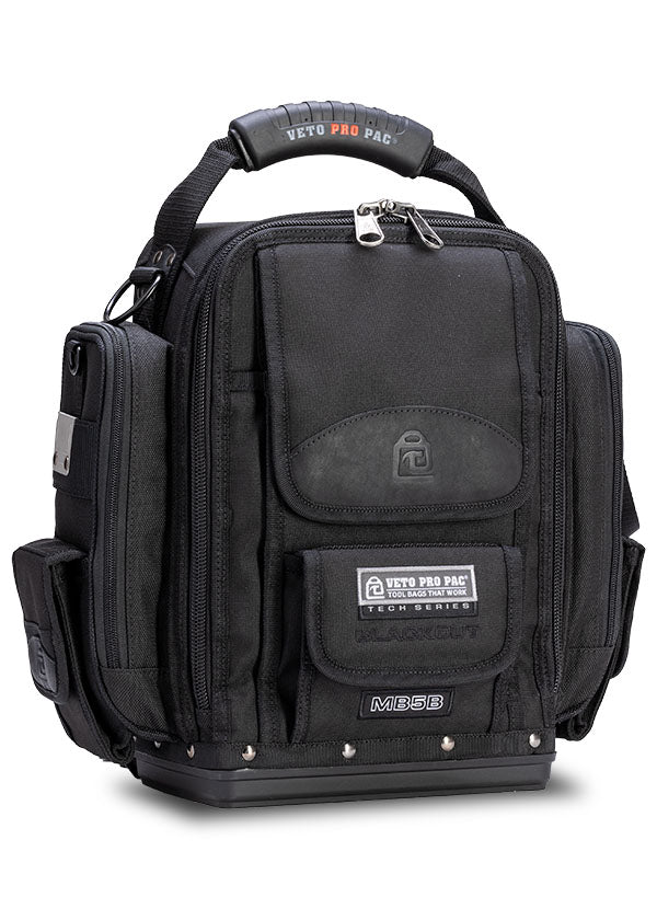 Veto Pro Pac MB5B BLACKOUT - Meter Bag with Base, V-SWAP configurable layout