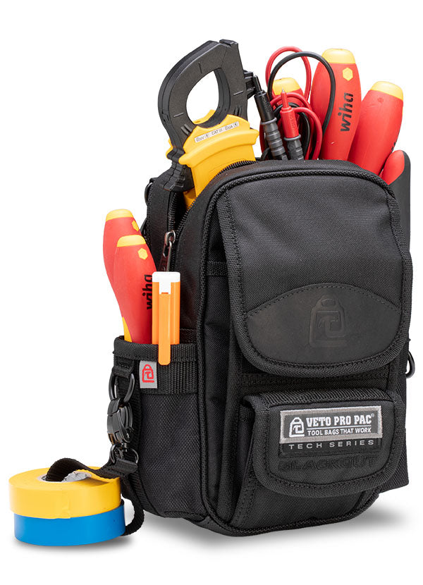 Veto Pro Pac MB BLACKOUT - Small Meter Bag, All-black Blackout finish