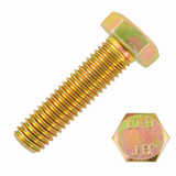 1"-8 x 5-1/2" Stainless Steel Hex Cap Screw Bolt Grade 316 Partial Thread