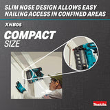 Makita XNB05Z 18V LXT® Lithium‑Ion Brushless Cordless 2‑1/2” Straight Finish Nailer, 16 Ga., Tool Only