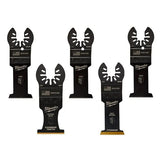 Milwaukee 49-10-9122 Multi-Tool Oscillating Blade Pack (5-Piece)