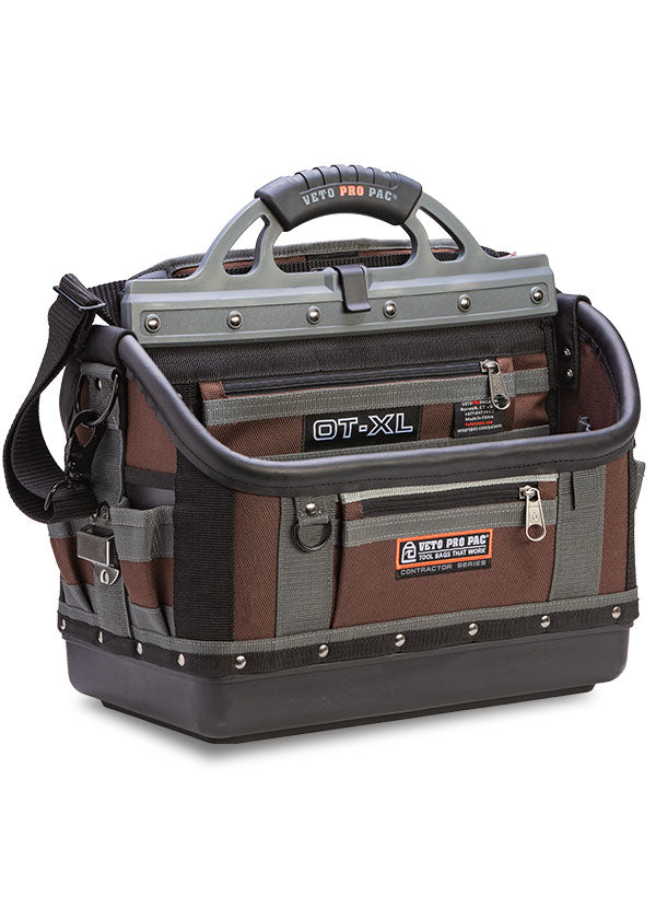 Veto Pro Pac OT-XL - Extra Large Open Top Tool Bag, Waterproof base
