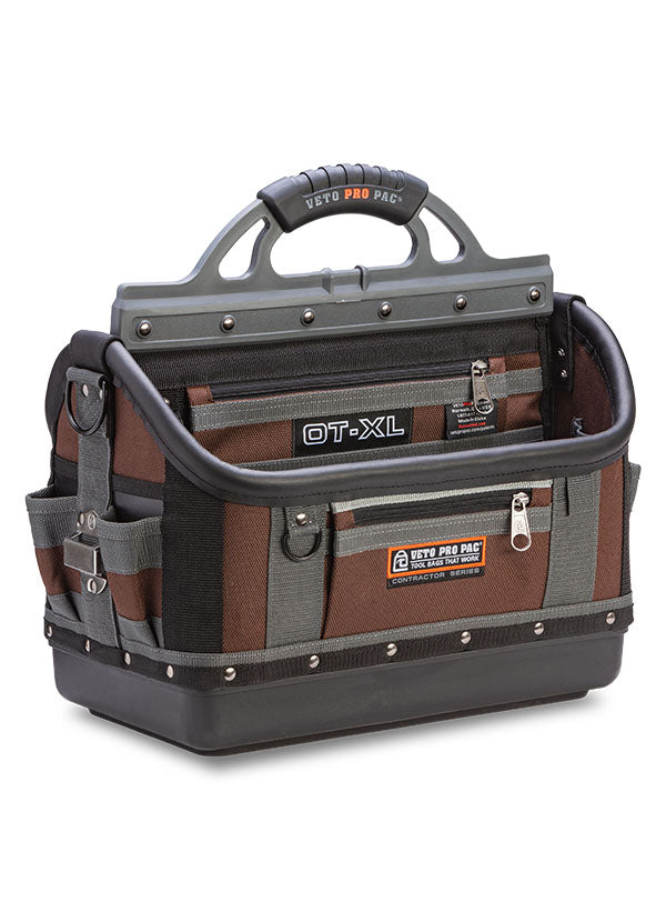Veto Pro Pac OT-XL - Extra Large Open Top Tool Bag, Waterproof base