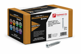 INTERCORP #8 X 1" Zinc Coarse Thread Pocket Hole Screws Phil / Square