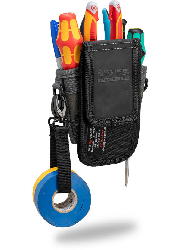 Veto Pro Pac SC45 - Semi-Rigid Pouch, 3-pocket V-SWAP panel included