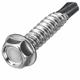 1"-8 x 5-1/2" Stainless Steel Hex Cap Screw Bolt Grade 316 Partial Thread