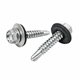 1"-8 x 5-1/2" Stainless Steel Hex Cap Screw Bolt Grade 316 Partial Thread