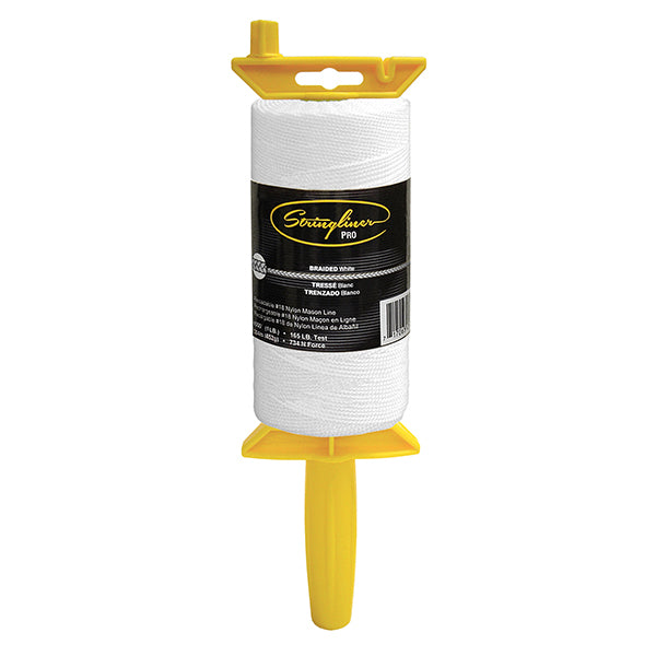 US Tape 25753 PRO Reel BRAIDED WHITE 1000' - image 1