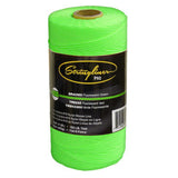 US Tape 35768 #18 Nylon Replacement Roll BRAIDED FL. GREEN 1000' - image 2