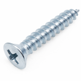 #14 x 2 1/2" Sheet Metal Screws Stainless Steel Pan Head Phillips Drive