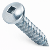 #8 x 3/4" Sheet Metal Screws Stainless Steel Pan Head Square Drive