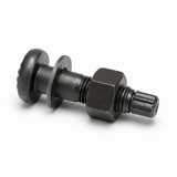 7/8"-9 x 2-1/2" Tension Control Bolt Assembly A325 Plain W/ Nut + Washer