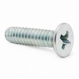 Qty 25 3/8"-1 1/4" Slotted Hex Bolt Thread Cutting Screw Zinc Plated Type F