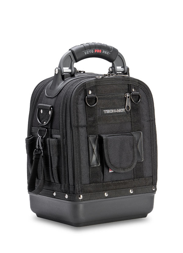 Veto Pro Pac TECH MCT BLACKOUT - Compact / Tall Technician Tool Bag, V-SWAP panel system