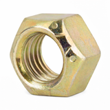 1/2"-13 All Metal Top Crimping Cone Lock Nut Grade 8 / C Zinc Plated