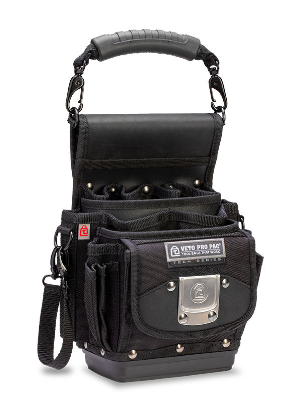 Veto Pro Pac TP4B BLACKOUT - Small Tool Pouch with Base, Waterproof polypropylene base