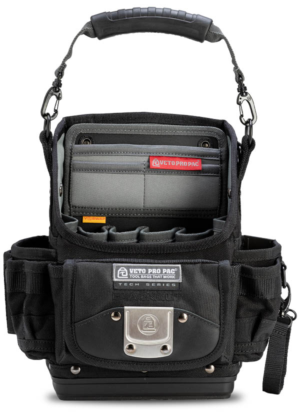 Veto Pro Pac TP6B BLACKOUT - Tool Pouch with Base, All-black Blackout finish
