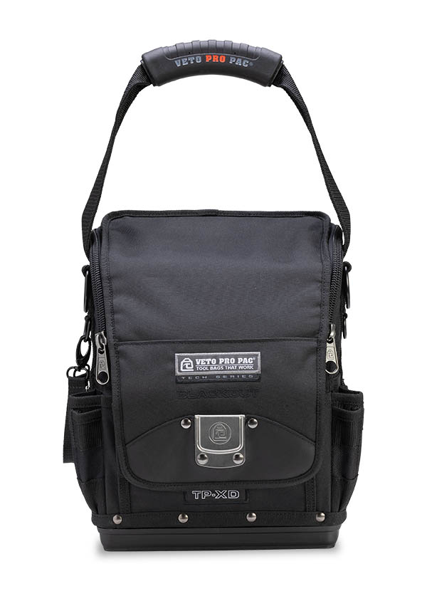 Veto Pro Pac TP-XD BLACKOUT - Wide Tool Pouch, All-black Blackout construction
