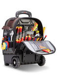 Veto Pro Pac TECH-LCT WHEELER - Tall Wheeled Technician Tool Bag, V-SWAP rear bay
