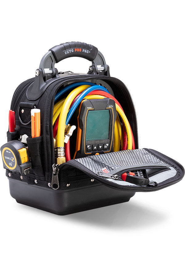 Veto Pro Pac TECH MC BLACKOUT - Compact Technician Tool Bag, Waterproof base